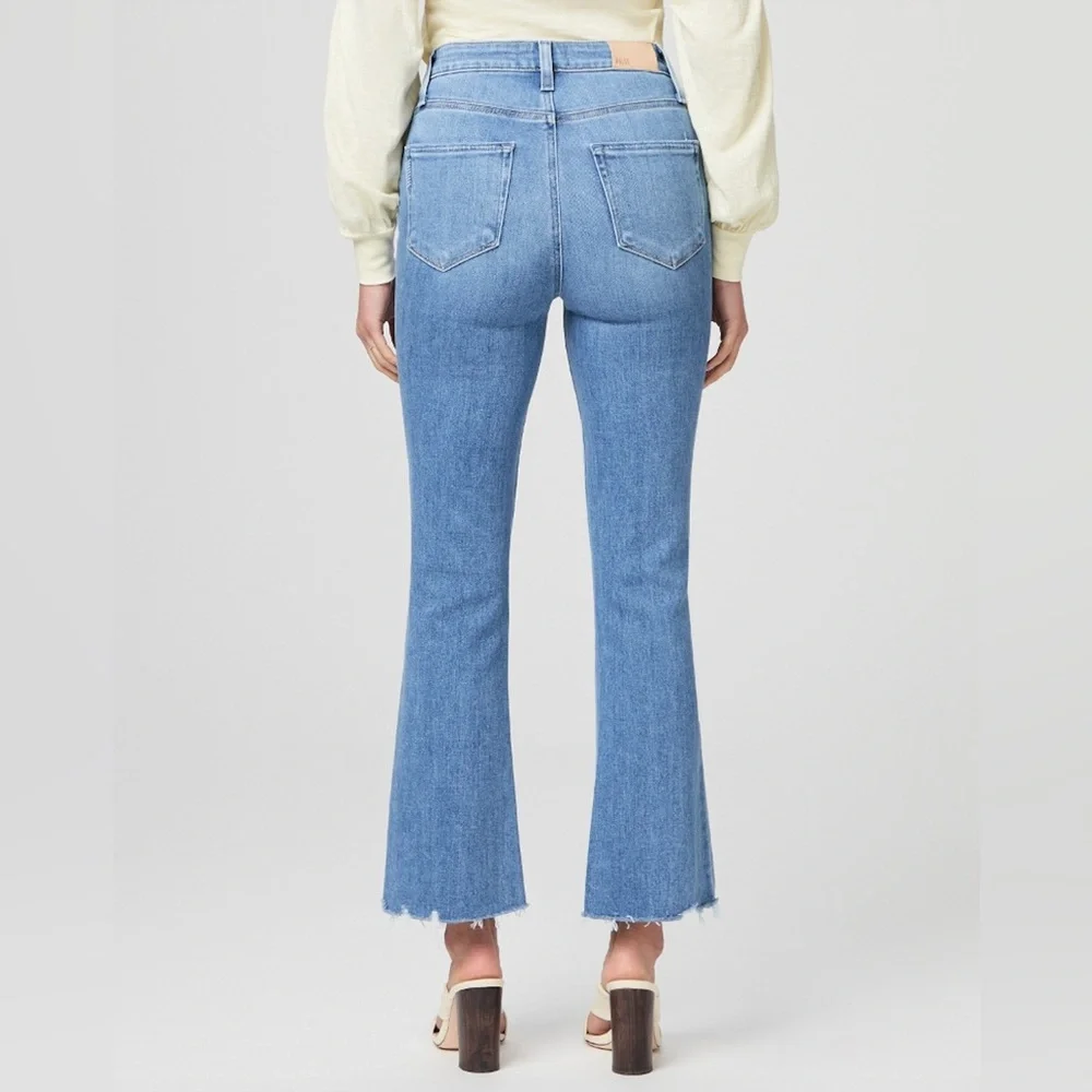 Paige Denim Claudine High-rise Ankle Flare Sz 31 NWT - Picture 3 of 10